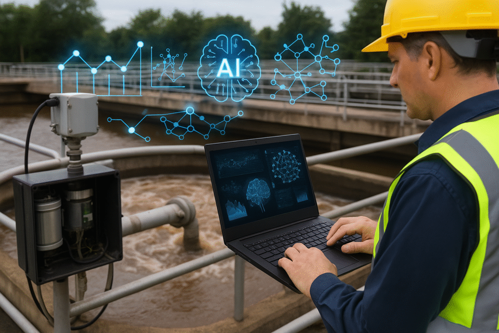 IA no esgotamento sanitário: de promessa à prática